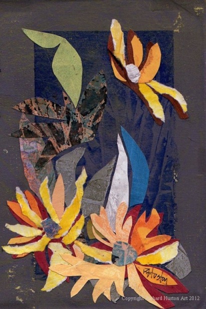 Flowers on the verge 4 6x9 Collage